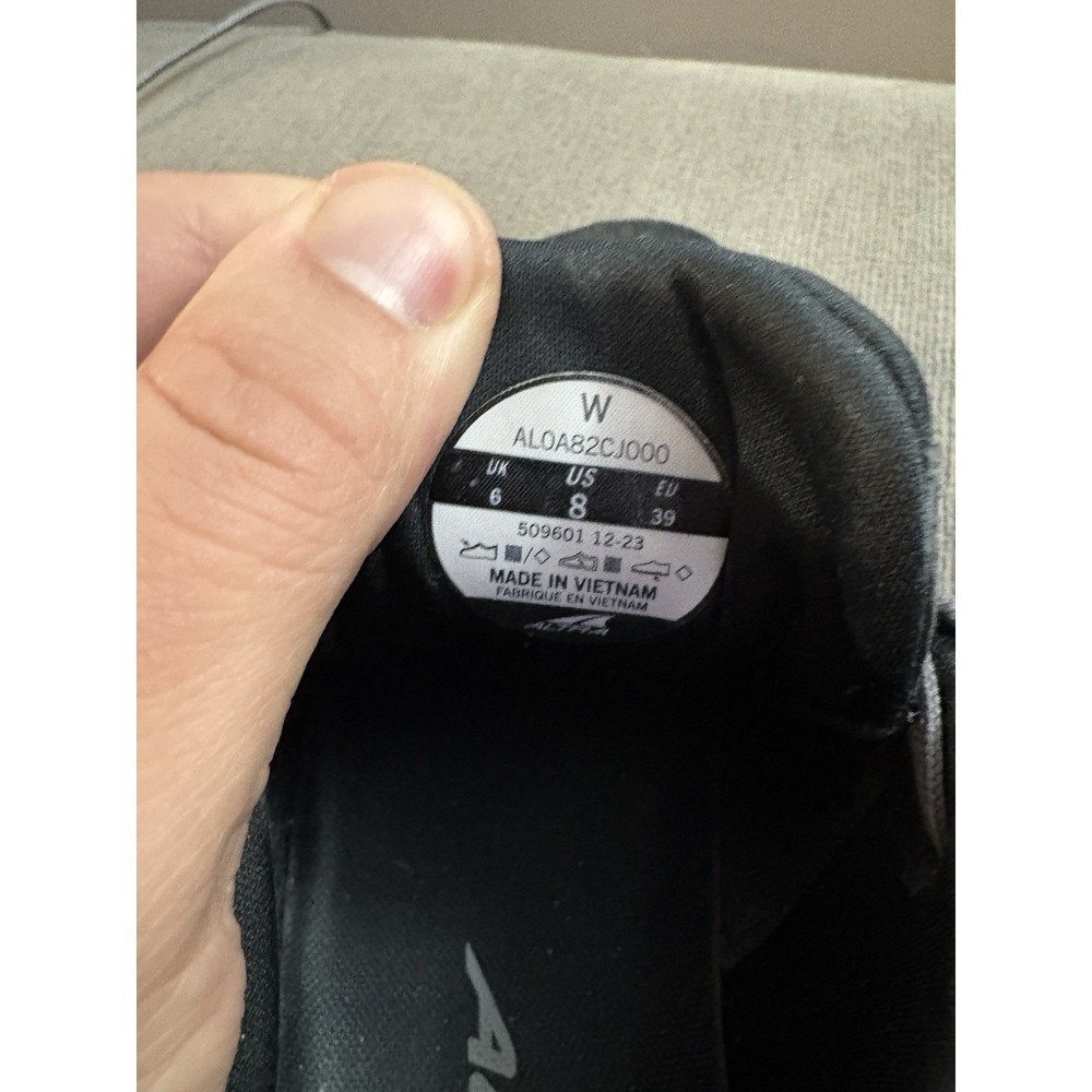 Altra FWD Experience Womens Size 8 Black Athletic Running Walking Shoes Sneakers - Picture 7 of 8